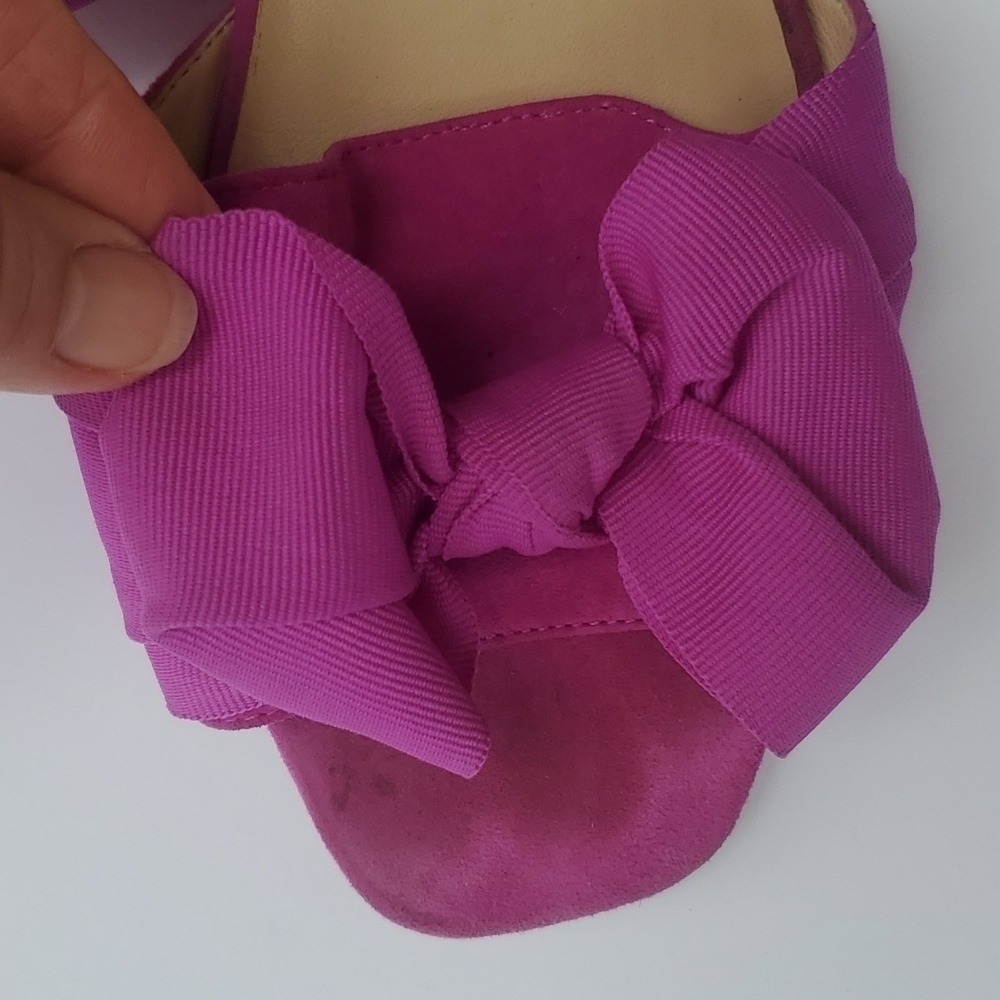 Karl Lagerfeld Mules suede hot pink 8 - Picture 2 of 6